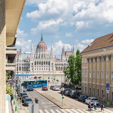 Bright Studio With Parliament View, Free Parking Budapeşte Dış mekan fotoğraf